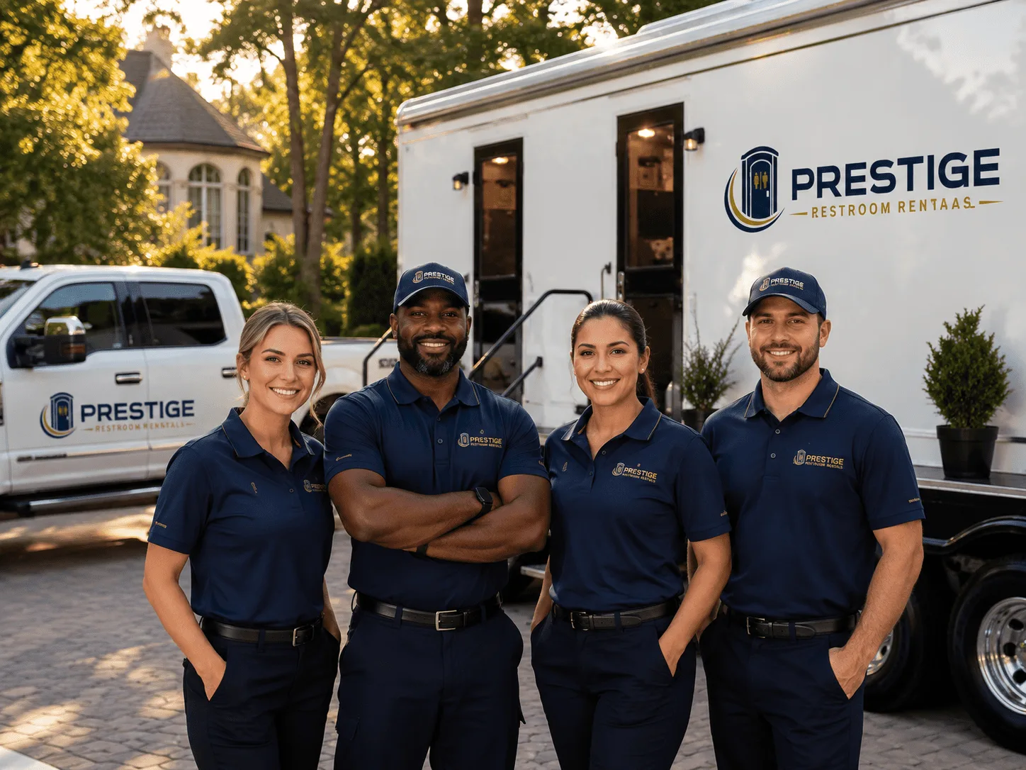 Trusted Luxury Portable Restrooms company in Morrow, AR